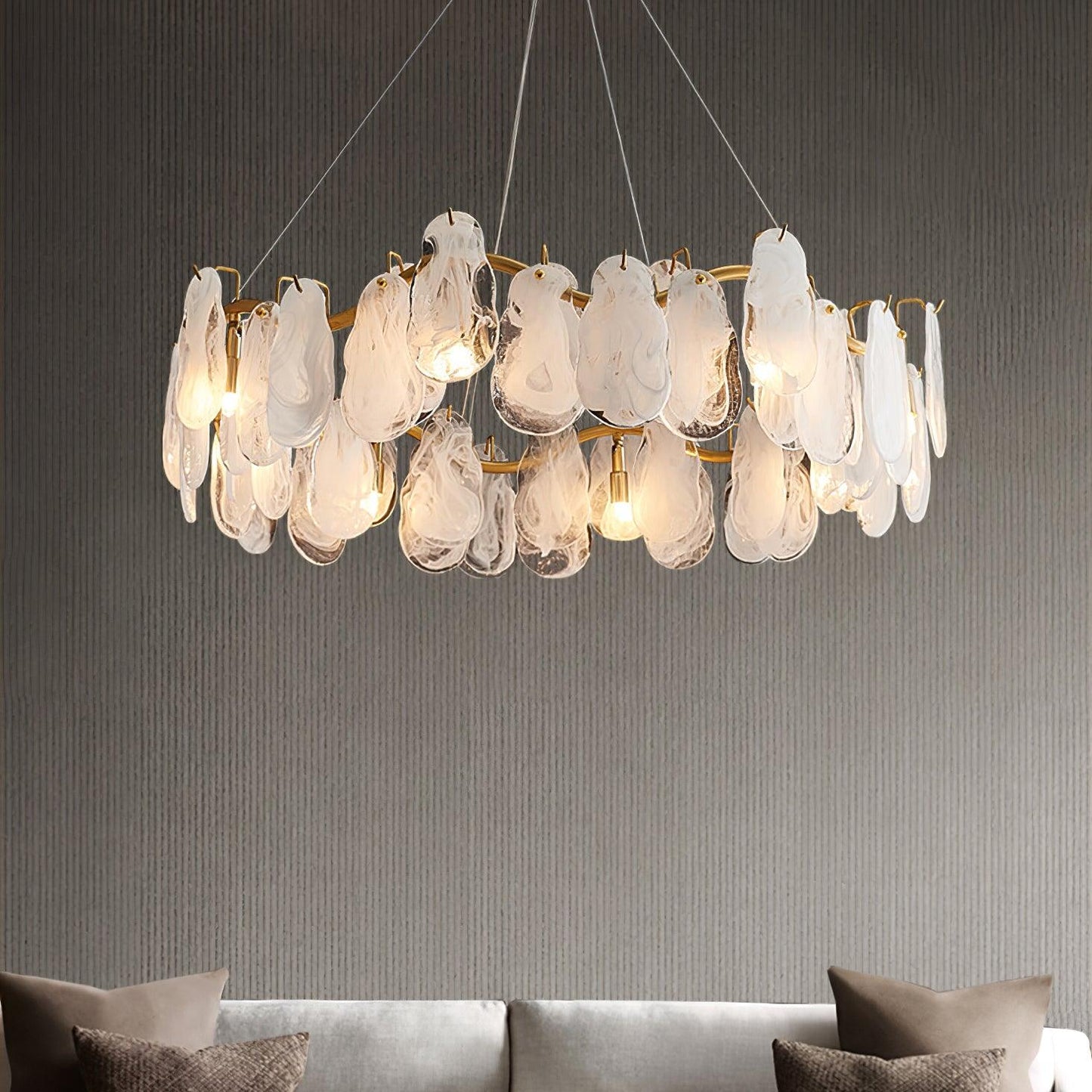 Mahina Cloud Chandelier - Elegant Design with Adjustable Brightness