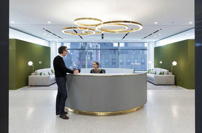 Modern Ring LED Pendant Light - Dimmable, Adjustable Height