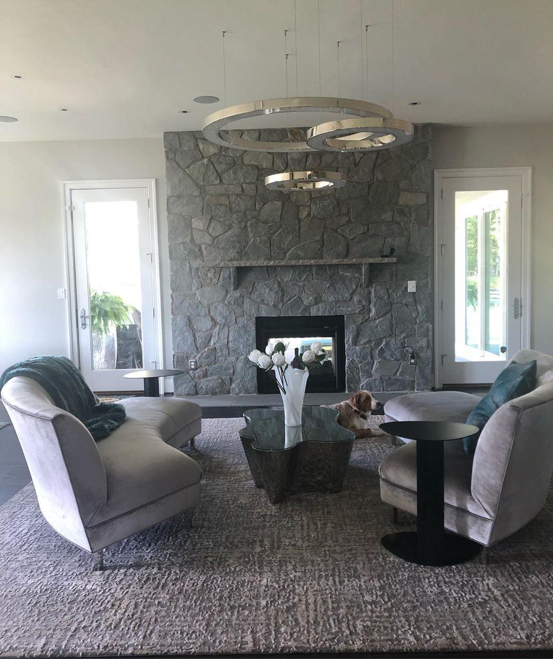 Modern Ring LED Pendant Light - Dimmable, Adjustable Height