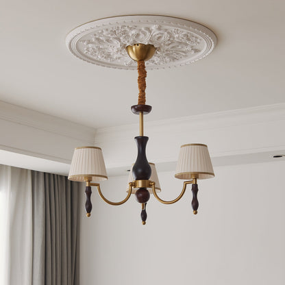 Majestic Veil Chandelier - Elegant Design with Dimmable LED Lights