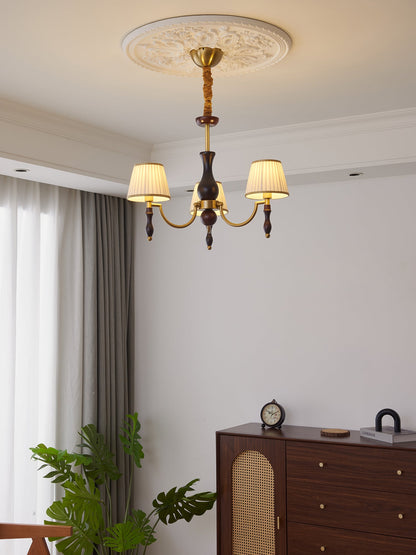 Majestic Veil Chandelier - Elegant Design with Dimmable LED Lights