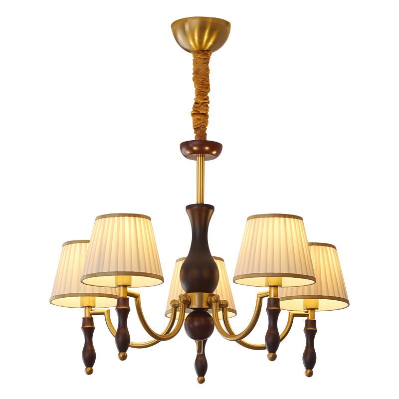 Majestic Veil Chandelier - Elegant Design with Dimmable LED Lights