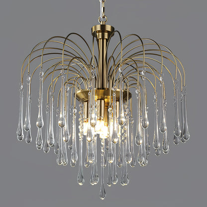 Maltose Chandelier - Elegant Lighting Fixture with Adjustable Height &