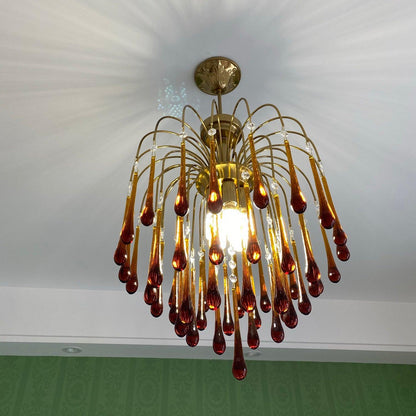 Maltose Chandelier - Elegant Lighting Fixture with Adjustable Height &
