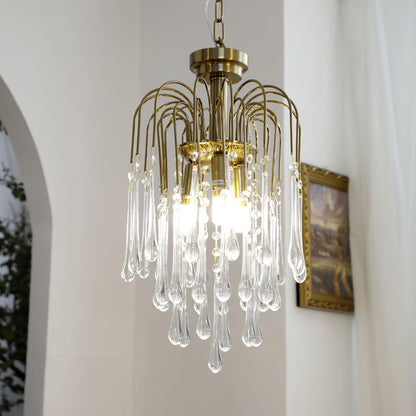 Maltose Chandelier - Elegant Lighting Fixture with Adjustable Height &
