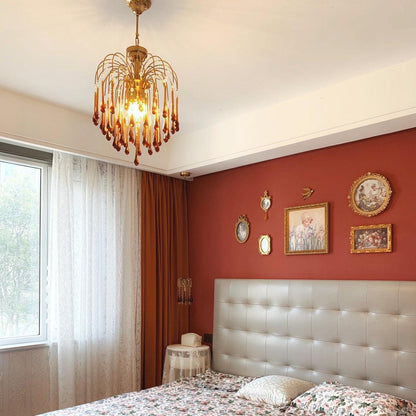 Maltose Chandelier - Elegant Lighting Fixture with Adjustable Height &