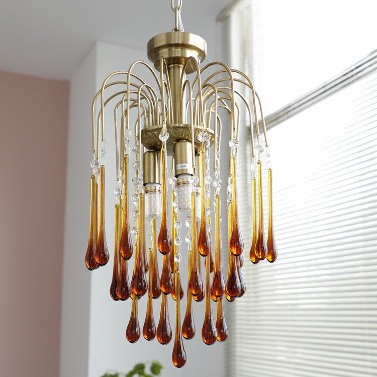 Maltose Chandelier - Elegant Lighting Fixture with Adjustable Height &
