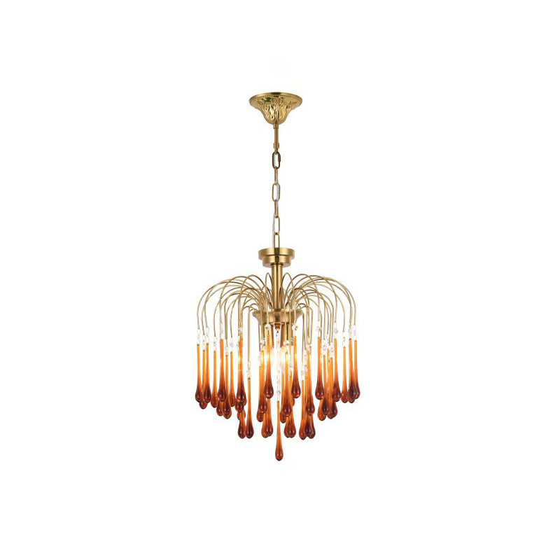 Maltose Chandelier - Elegant Lighting Fixture with Adjustable Height &