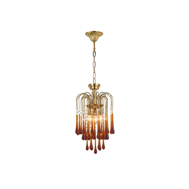 Maltose Chandelier - Elegant Lighting Fixture with Adjustable Height &