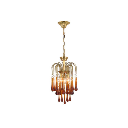Maltose Chandelier - Elegant Lighting Fixture with Adjustable Height &