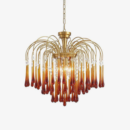 Maltose Chandelier - Elegant Lighting Fixture with Adjustable Height &