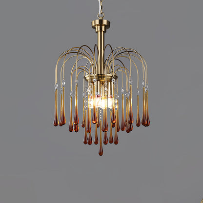 Maltose Chandelier - Elegant Lighting Fixture with Adjustable Height &