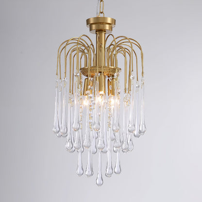 Maltose Chandelier - Elegant Lighting Fixture with Adjustable Height &