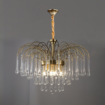 Maltose Chandelier - Elegant Lighting Fixture with Adjustable Height &