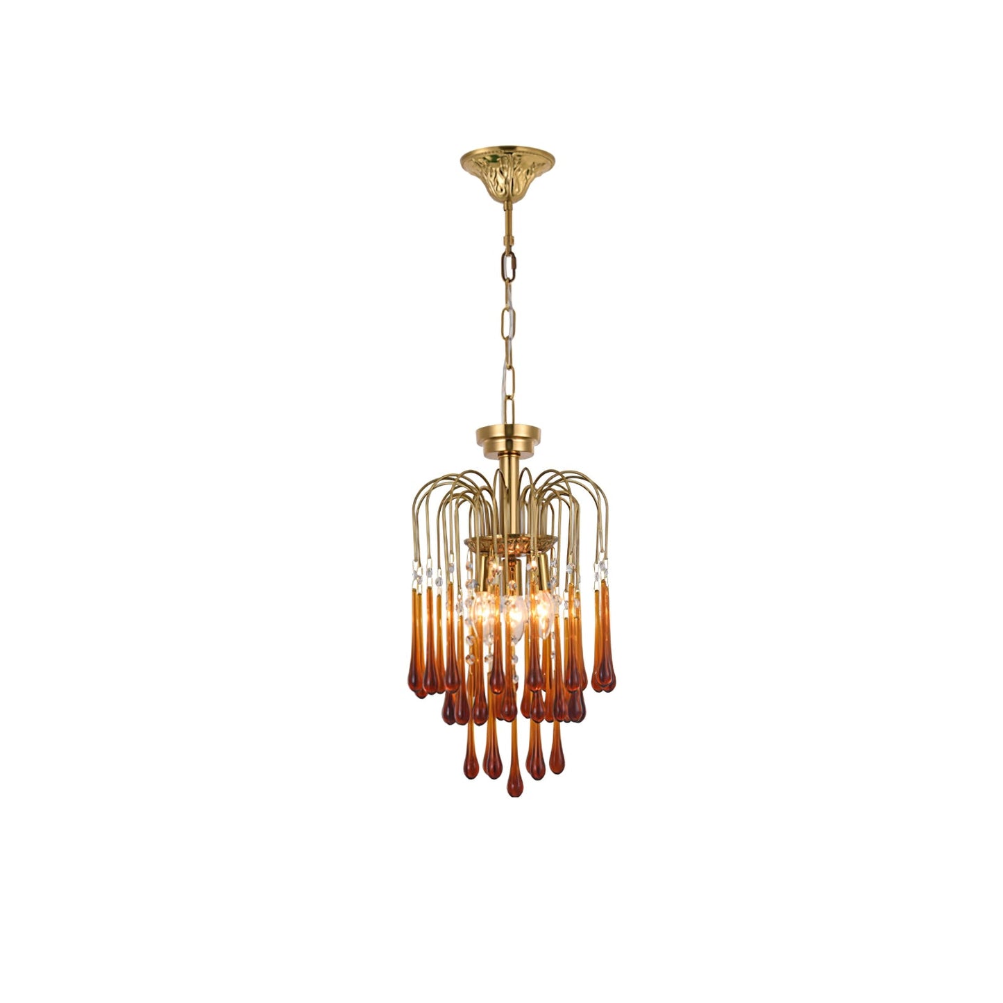 Maltose Chandelier - Elegant Lighting Fixture with Adjustable Height &