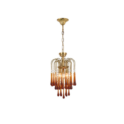 Maltose Chandelier - Elegant Lighting Fixture with Adjustable Height &