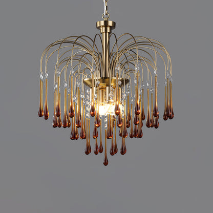 Maltose Chandelier - Elegant Lighting Fixture with Adjustable Height &
