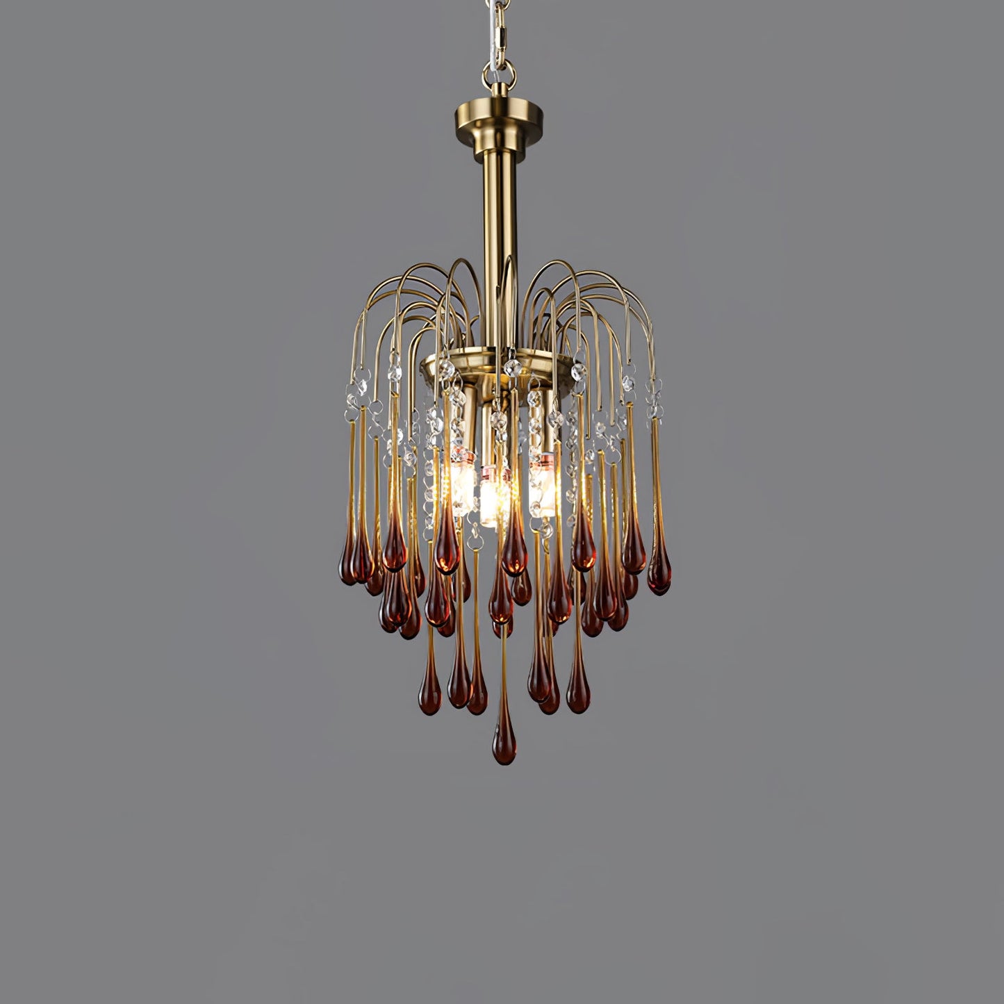 Maltose Chandelier - Elegant Lighting Fixture with Adjustable Height &