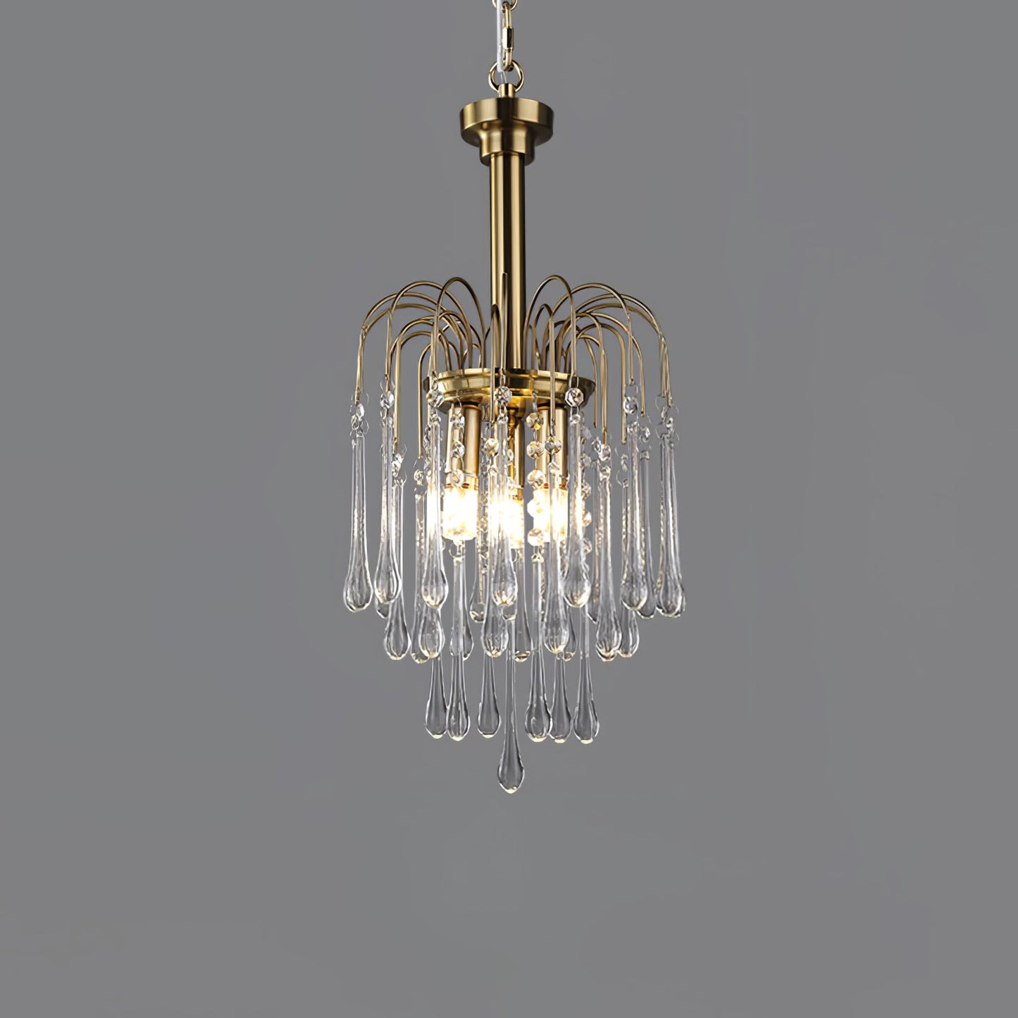 Maltose Chandelier - Elegant Lighting Fixture with Adjustable Height &