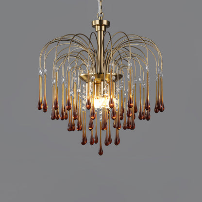 Maltose Chandelier - Elegant Lighting Fixture with Adjustable Height &