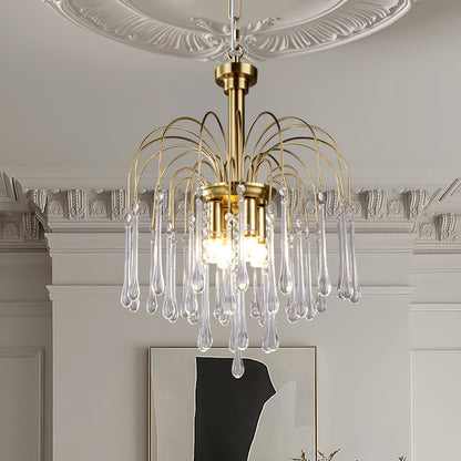Maltose Chandelier - Elegant Lighting Fixture with Adjustable Height &
