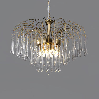 Maltose Chandelier - Elegant Lighting Fixture with Adjustable Height &