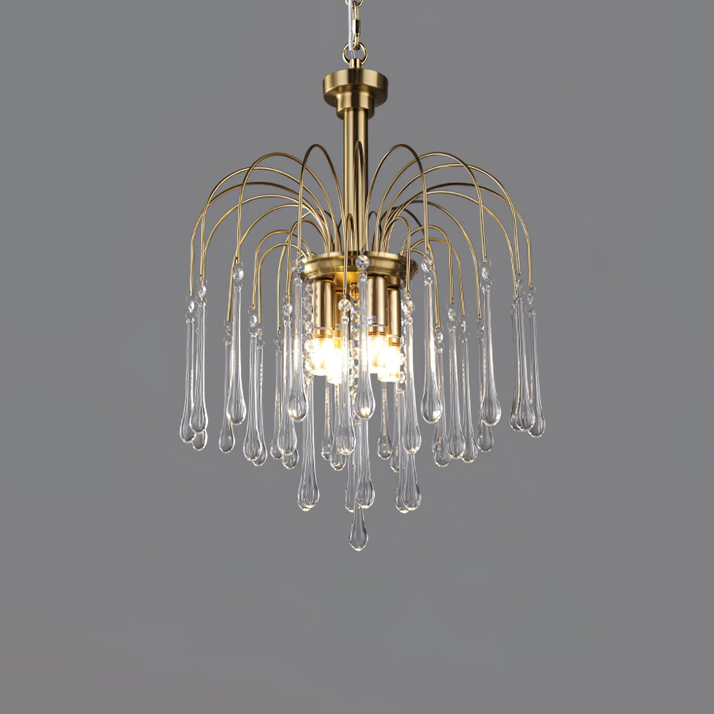 Maltose Chandelier - Elegant Lighting Fixture with Adjustable Height &