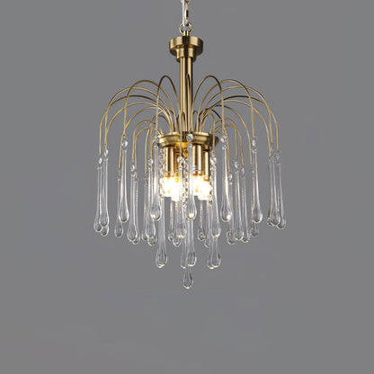 Maltose Chandelier - Elegant Lighting Fixture with Adjustable Height &