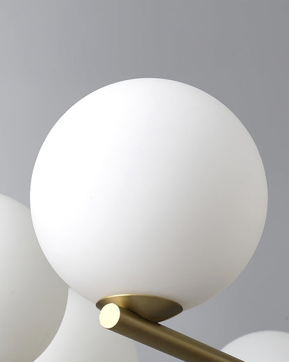 Marais Chandelier - Elegant Design with Adjustable Height & LED Compat