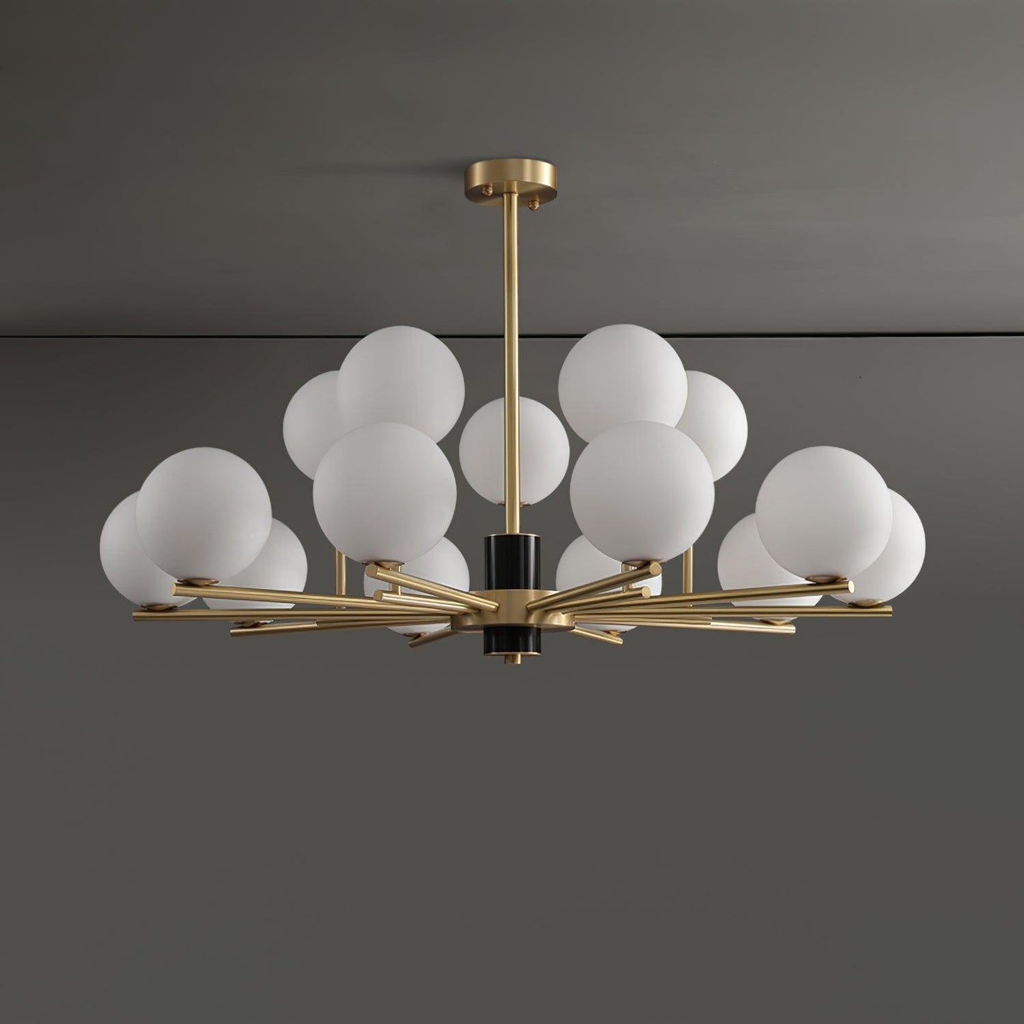 Marais Chandelier - Elegant Design with Adjustable Height & LED Compat