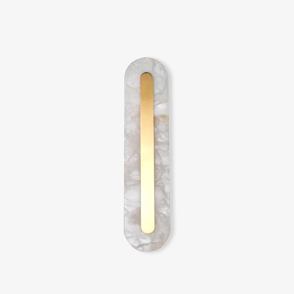 Alabaster Rounded Wall Light - Soft Glow & Energy Efficient Design