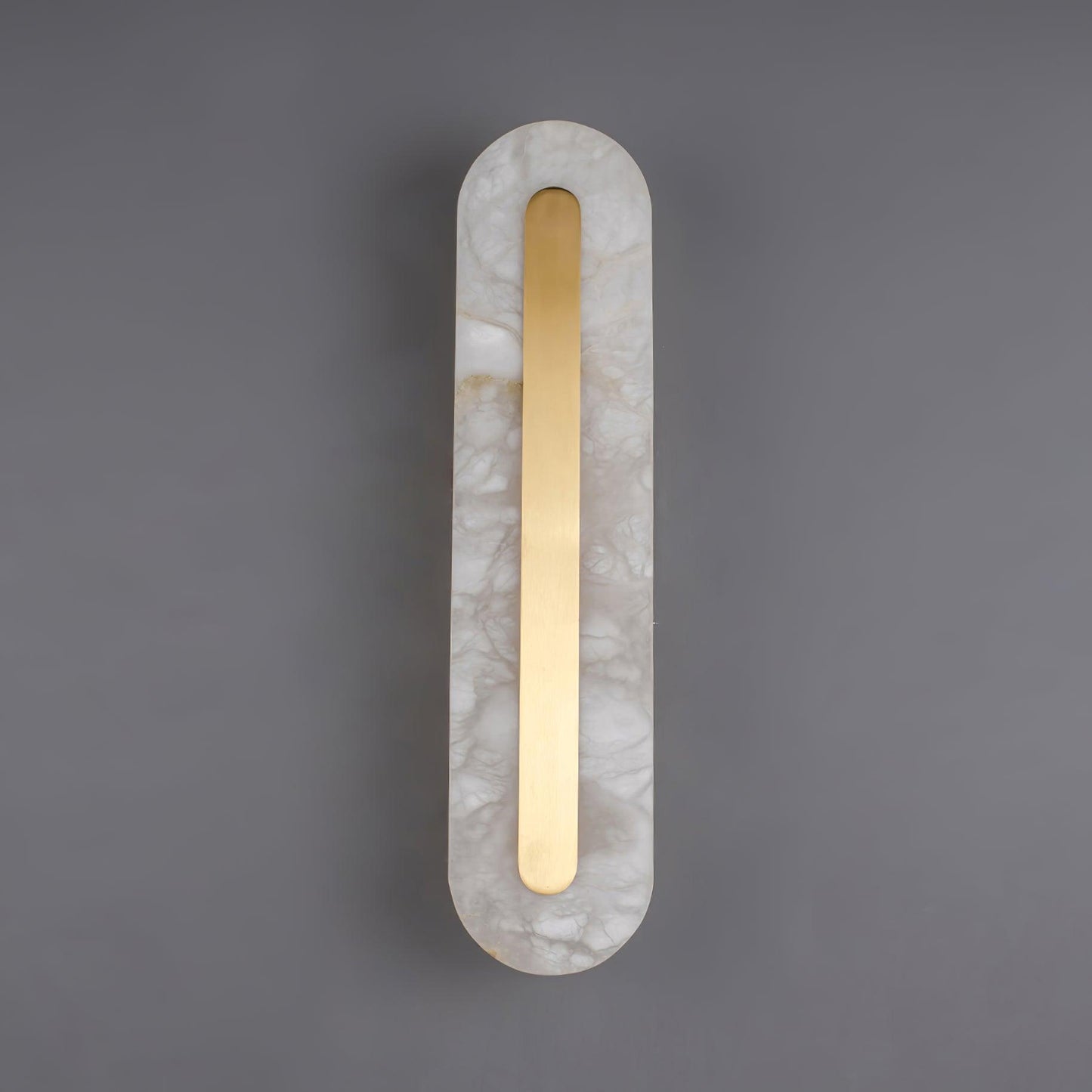 Alabaster Rounded Wall Light - Soft Glow & Energy Efficient Design