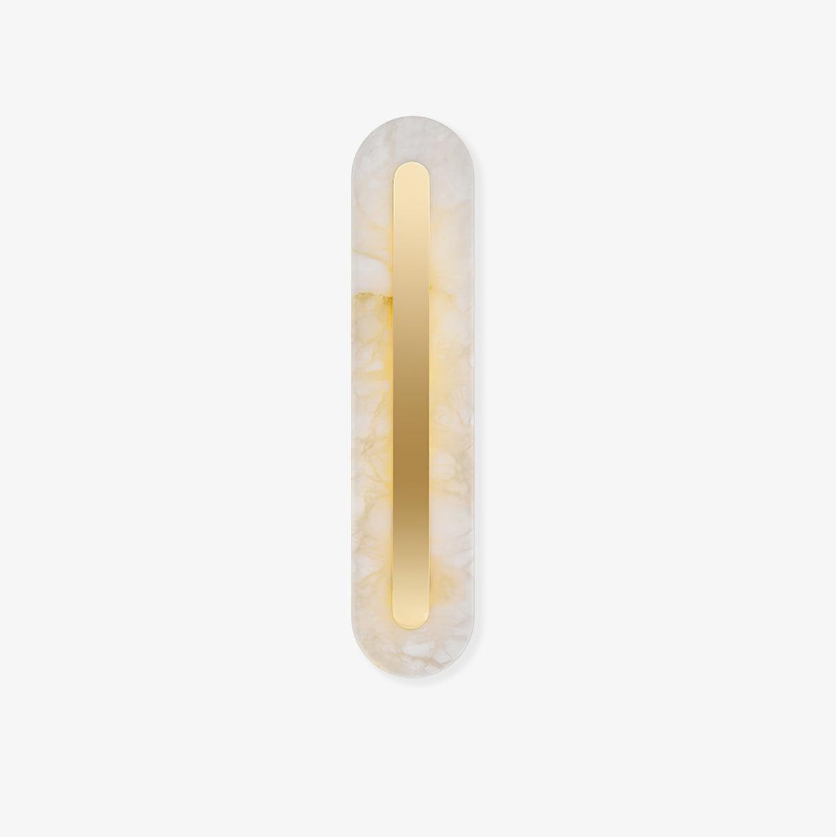 Alabaster Rounded Wall Light - Soft Glow & Energy Efficient Design