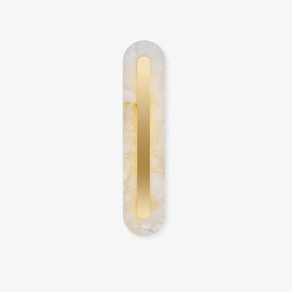Alabaster Rounded Wall Light - Soft Glow & Energy Efficient Design