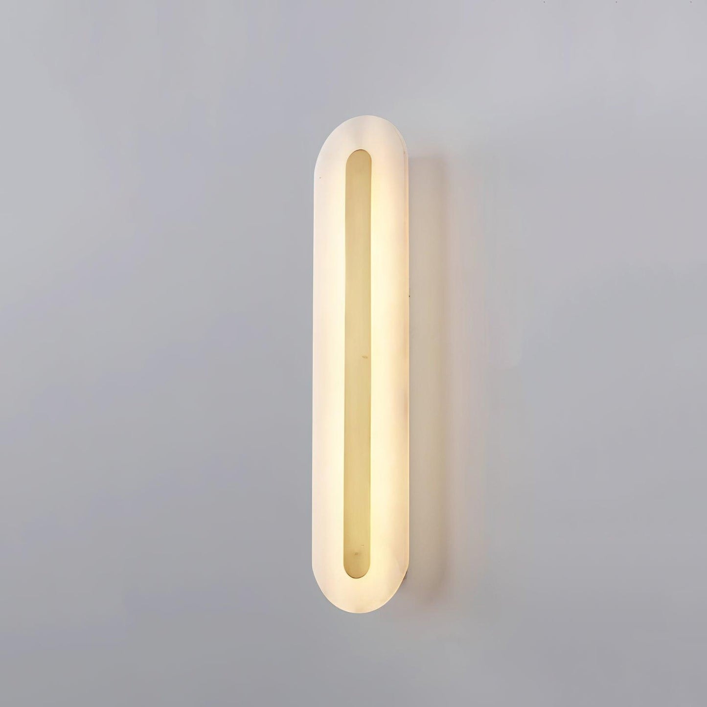 Alabaster Rounded Wall Light - Soft Glow & Energy Efficient Design