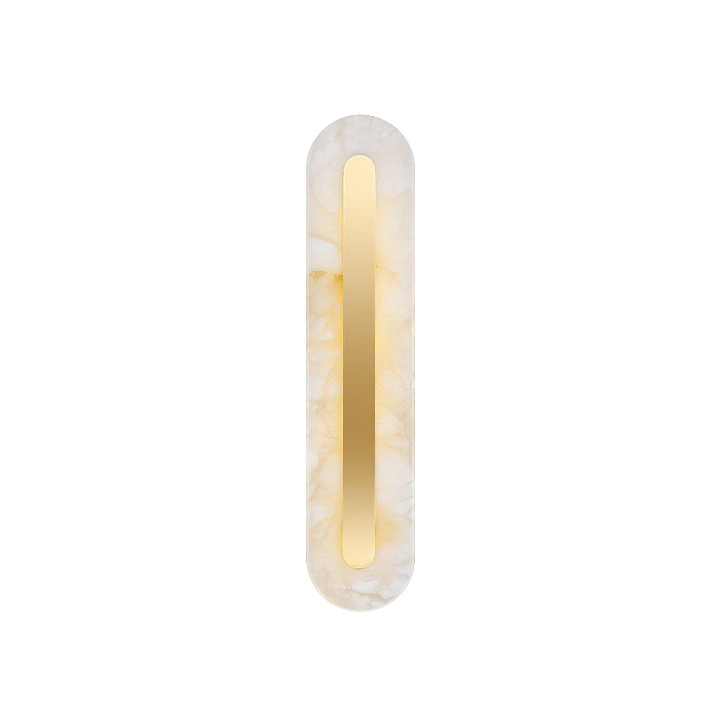 Alabaster Rounded Wall Light - Soft Glow & Energy Efficient Design