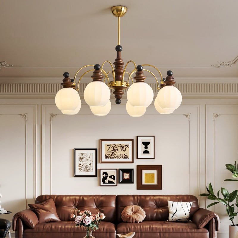 Marcellin Chandelier - Elegant Design with Adjustable Brightness & Ene