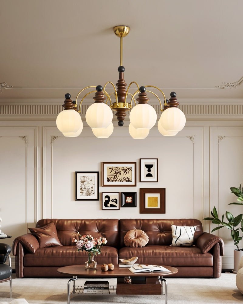 Marcellin Chandelier - Elegant Design with Adjustable Brightness & Ene