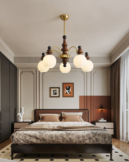 Marcellin Chandelier - Elegant Design with Adjustable Brightness & Ene