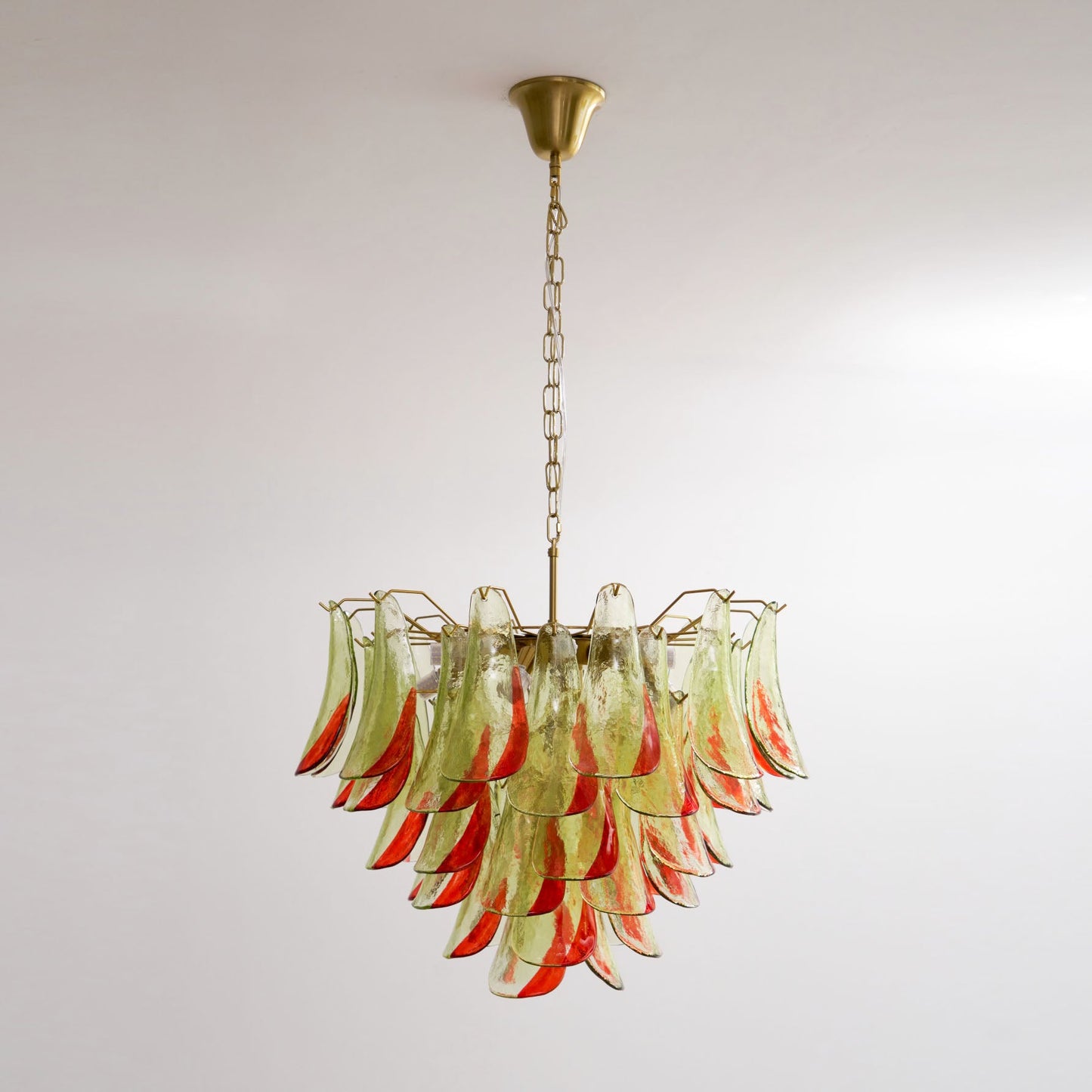 Marielle Glass Chandelier - Elegant Illumination with Adjustable Heigh