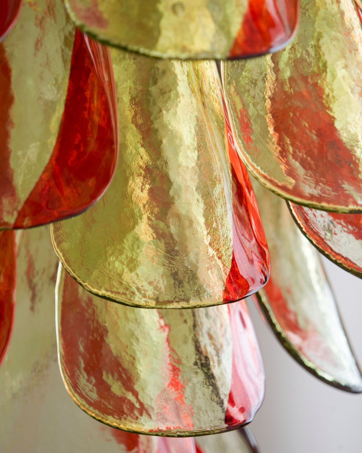 Marielle Glass Chandelier - Elegant Illumination with Adjustable Heigh