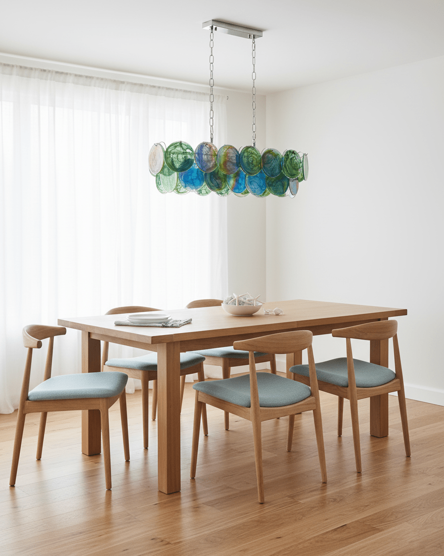 Marisca Chandelier - Elegant Crystal Design, Dimmable LED Lighting