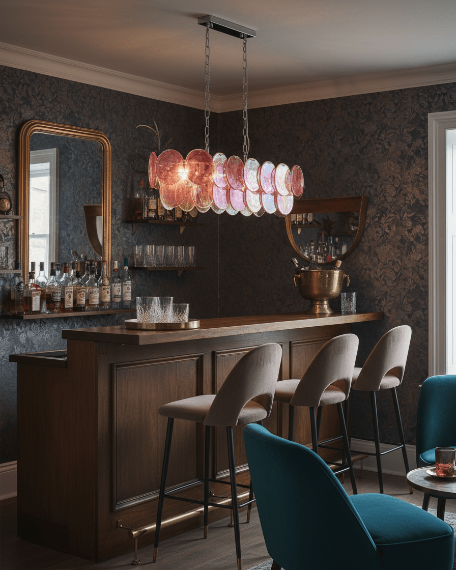 Marisca Chandelier - Elegant Crystal Design, Dimmable LED Lighting