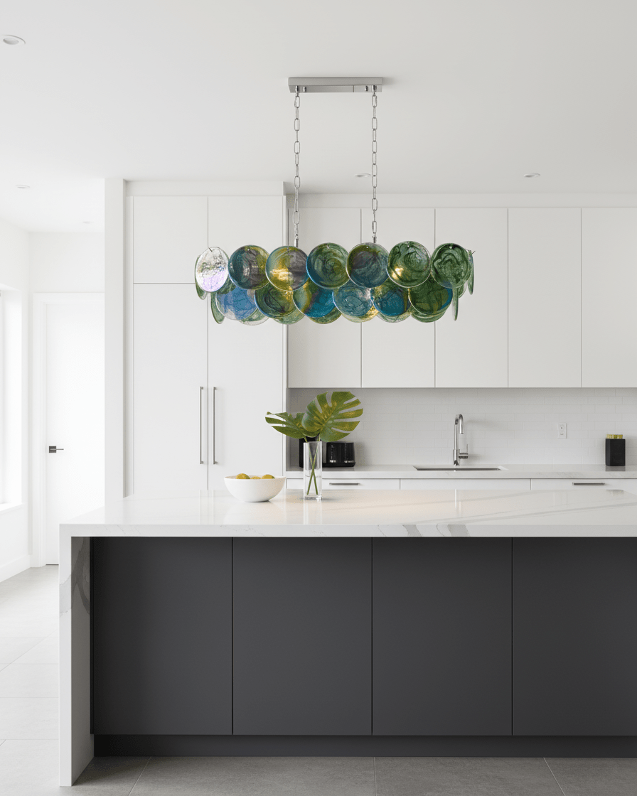 Marisca Chandelier - Elegant Crystal Design, Dimmable LED Lighting