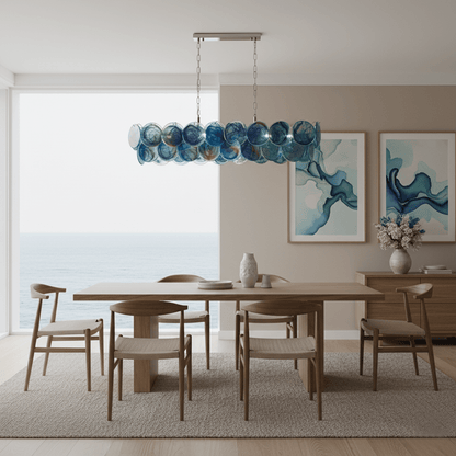Marisca Chandelier - Elegant Crystal Design, Dimmable LED Lighting