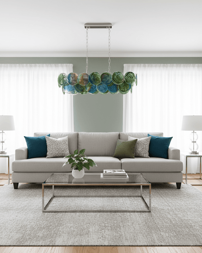 Marisca Chandelier - Elegant Crystal Design, Dimmable LED Lighting
