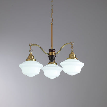 Marquette Chandelier - Elegant Design, Adjustable Height, Crystal Acce