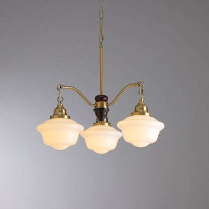 Marquette Chandelier - Elegant Design, Adjustable Height, Crystal Acce