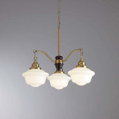 Marquette Chandelier - Elegant Design, Adjustable Height, Crystal Acce