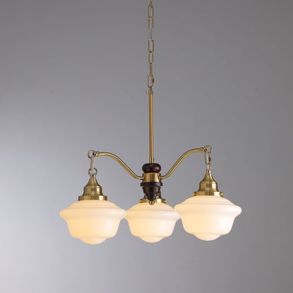 Marquette Chandelier - Elegant Design, Adjustable Height, Crystal Acce